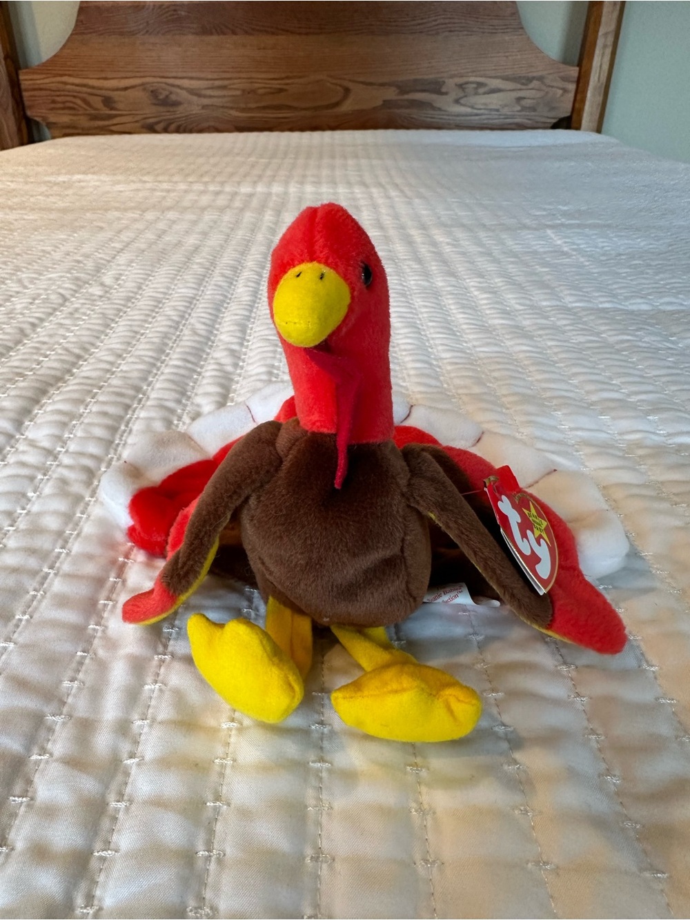 Gobbles the Turkey Beanie Baby, 4034